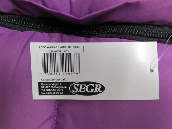 Foto dell’avviso ufficiale: Segr Footwarmer arctic flexi Sacco a pelo per bambini/caldapiedi — rischio: Rischio chimico