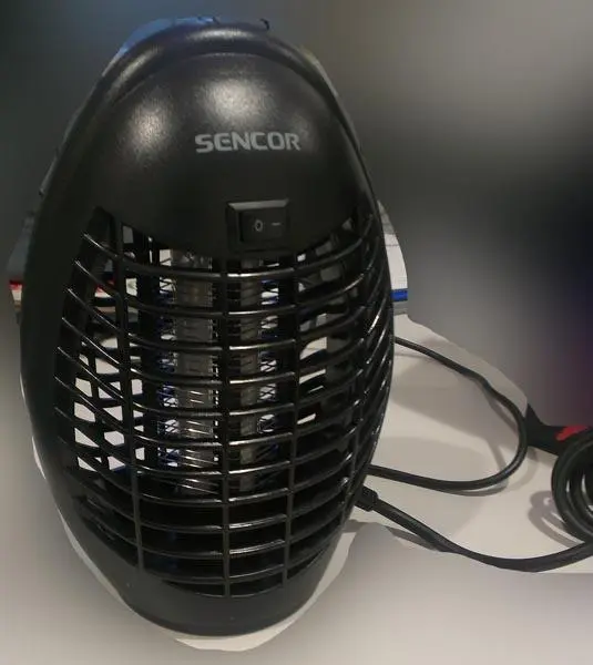 Photo from the official notice: Sencor Insect Killer — electric shock risk
