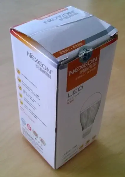 Foto do aviso oficial: Nexeon LED Bulb Lamp Lâmpada LED — risco: Choque elétrico