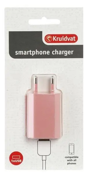 Photo from the official notice: Kruidvat Smartphone Charger — electric shock risk