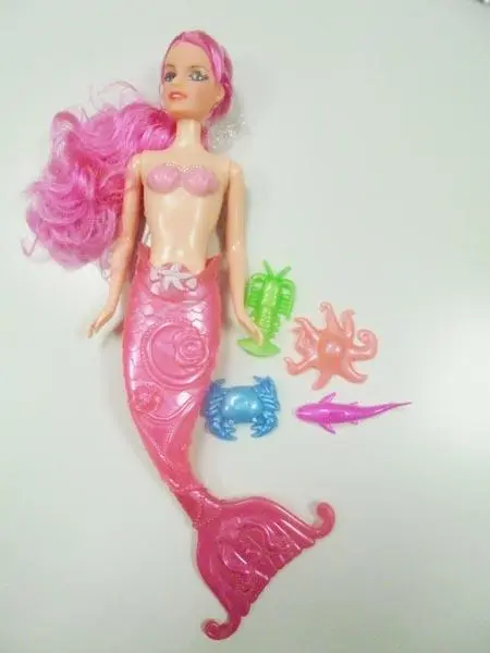 Foto do aviso oficial: Mega Creative Lalka syrenka [Mermaid doll ] Boneca de plástico — risco: Químico