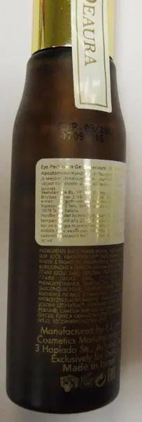 Foto do aviso oficial: DeAura D'or mystére Eye Performer Gel Supérieure Creme ocular — risco: Químico