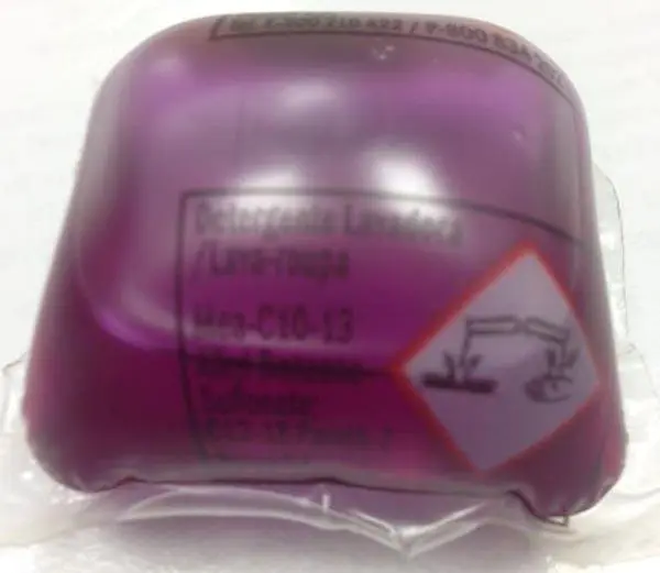 Zdjęcie z oficjalnego zgłoszenia: PUNTOMATIC Cápsulas Puntomatic Explosión de Perfume Detergent w postaci płynnej kapsułki — ryzyko: Uszkodzenie wzroku