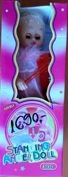 Foto do aviso oficial: Standing Angel Doll Boneca de plástico — risco: Lesões auditivas