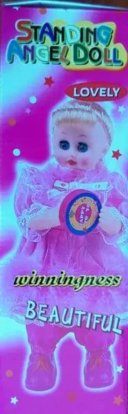 Foto do aviso oficial: Standing Angel Doll Boneca de plástico — risco: Lesões auditivas