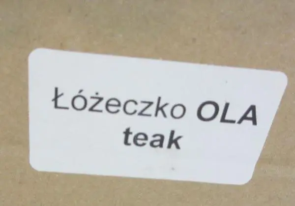 Foto aus der offiziellen Meldung: Bobas OLA Holzbett — Risiko: Ersticken