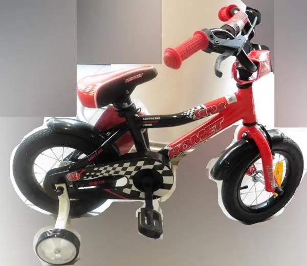 Foto do aviso oficial: Romet Bicicleta infantil — risco: Cortes & Ferimentos