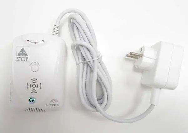 Foto uit de officiële melding: Elbes CO STOP Koolmonoxidedetector — risico: Verstikking