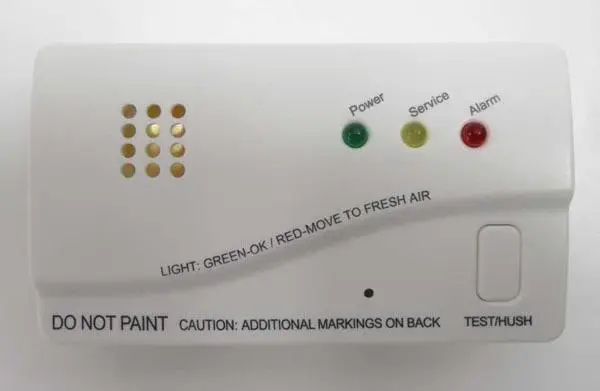 Photo de l’avis officiel: CARBON MONOXIDE DETECTOR Détecteur de monoxyde de carbone — risque: Asphyxie (A12/0510/17)