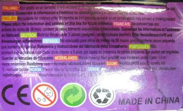 Foto do aviso oficial: Beauty Fashion Boneca de plástico — risco: Químico (A12/0527/17)