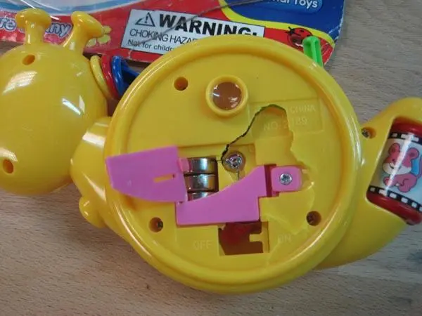 Foto dell’avviso ufficiale: Bullycan SNAIL CAMERA Giocattolo di plastica — rischio: Rischio chimico