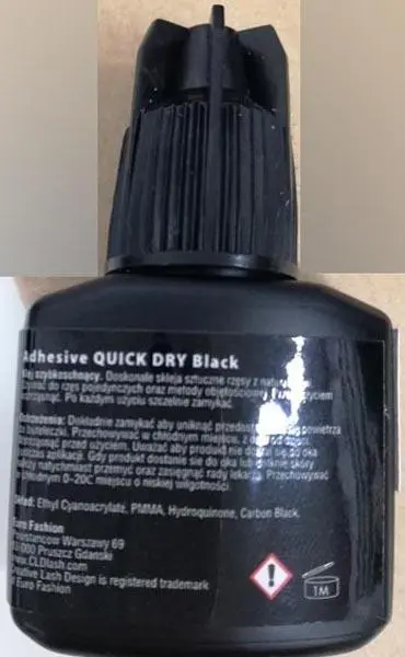 Foto dell’avviso ufficiale: CLD Creative Lash Design Quick Dry Adhesive Colla per ciglia falsa — rischio: Rischio chimico