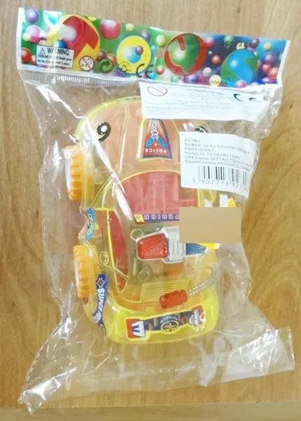 Foto do aviso oficial: Gazelo Toys Autko [Toy car] Carro de brinquedo — risco: Engasgamento
