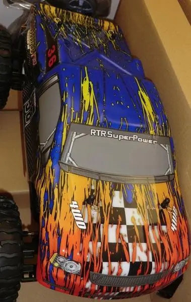 Photo from the official notice: HSP HiSpeed, High Performance1/10th Scale Racing Car - Ready To Run remote-controlled car — chemical risk