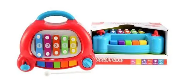 Foto dell’avviso ufficiale: TOI-TOYS Vocal Piano / Xylophone Piano Giocattolo musicale — rischio: Ostruzione delle vie aeree