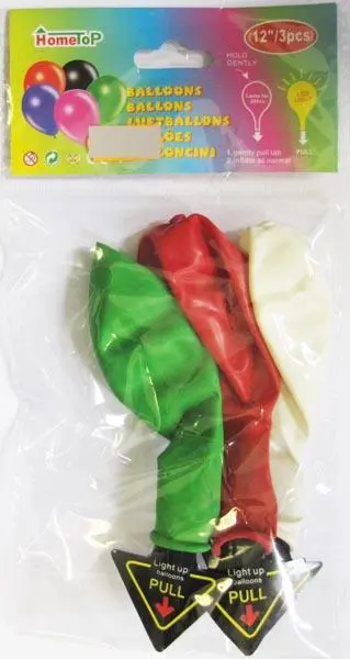 Photo de l’avis officiel: HOMETOP Balloons Ballons LED — risque: Risque chimique
