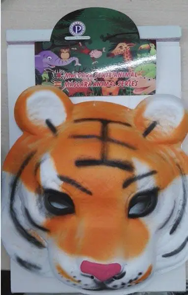Foto aus der offiziellen Meldung: PROEZA FAVORITA MÁSCARA ANIMAL SERIES ('Animal series mask') Kostümmasken — Risiko: Verbrennungen