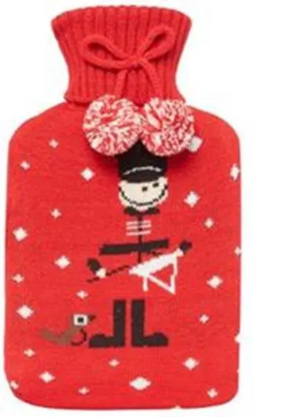 Foto do aviso oficial: Dickins &amp; Jones Goosey Lucy and Drummer Boy Hot Water Bottle Garrafa de água quente — risco: Queimaduras