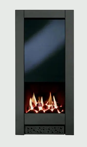 Photo from the official notice: GAZCO Flue Logic HE, E-Box and E-Studio gas fire — suffocation risk