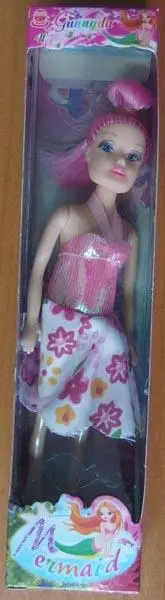Foto do aviso oficial: Guangda / Mega Creative Mermaid Boneca de plástico — risco: Químico