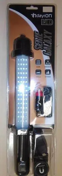 Foto do aviso oficial: DAYRON SERIE GALAXY / Portable Lamp Luz portátil — risco: Choque elétrico