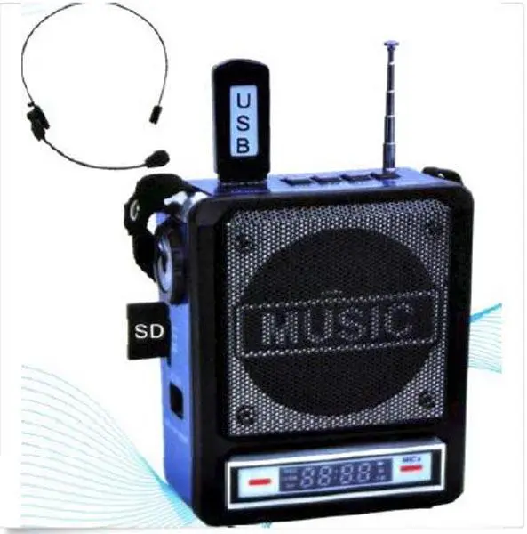 Photo de l’avis officiel: Goldfull FM Radio with USB/SD Card Slot — risque: Choc électrique