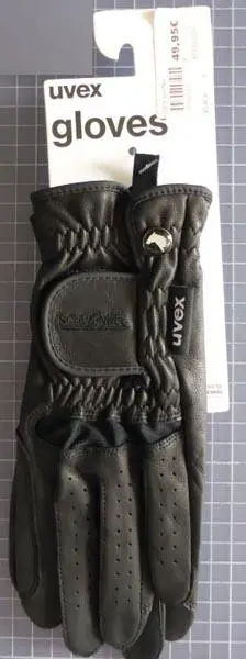 Photo de l’avis officiel: Uvex Twinflex Gants d’équitation en cuir — risque: Risque chimique