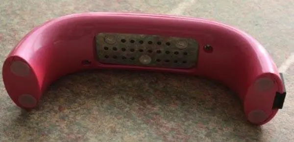 Foto do aviso oficial: LED Mini Nail Lamp Lâmpada de prego — risco: Choque elétrico