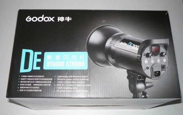 Photo de l’avis officiel: Godox DE Studio Strobe Éclairage de stroboscopes — risque: Choc électrique