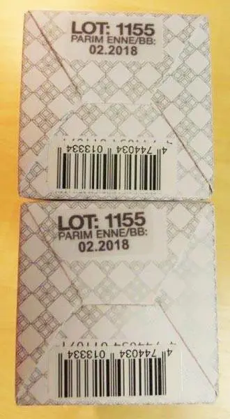 Photo from the official notice: Lumi Make-up remover — microbiological risk
