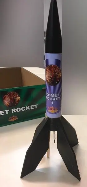 Photo de l’avis officiel: Original Fireworks COMET ROCKET 1, 2, 3, 4 Feux d’artifice — risque: Lésions auditives