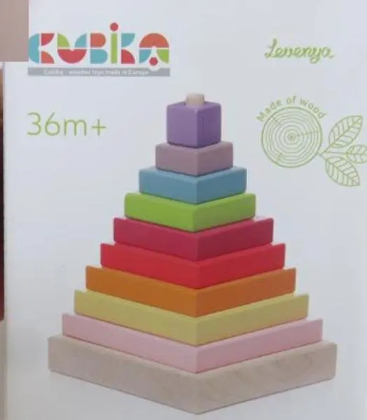 Photo de l’avis officiel: CUBIKA/ Levenya Pyramid LD-5 Jouet éducatif — risque: Étouffement & Blessures
