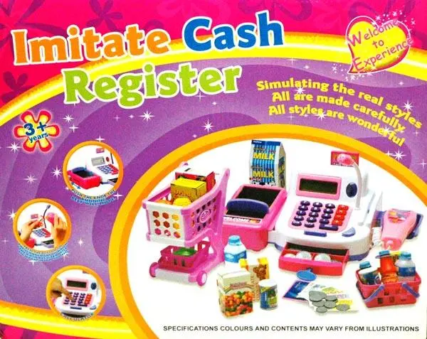 Foto do aviso oficial: KX Imitate Cash Register Caixa registadora de brinquedos — risco: Engasgamento