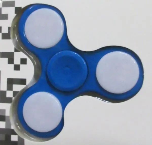 Photo de l’avis officiel: Hand Spinner Tourneur Fidget — risque: Risque chimique & Blessures