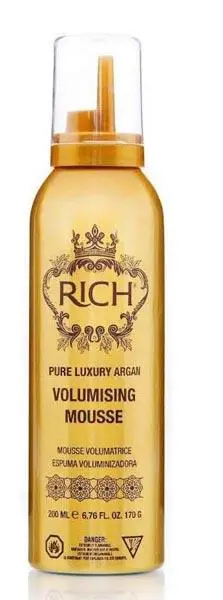 Foto dell’avviso ufficiale: Rich (1) Pure Luxury Energising Multi-Style Gel; (2) Pure Luxury Argan Volumising Mousse; (3) Pure Luxury Prod — rischio: Rischio chimico