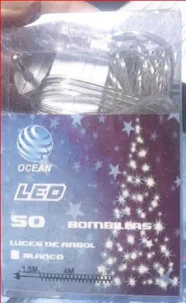Photo de l’avis officiel: Ocean Chaîne d’éclairage — risque: Choc électrique
