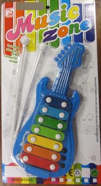 Foto do aviso oficial: Zhibaole Toys Music Zone Xilofone de brinquedo — risco: Engasgamento (A12/1077/17)