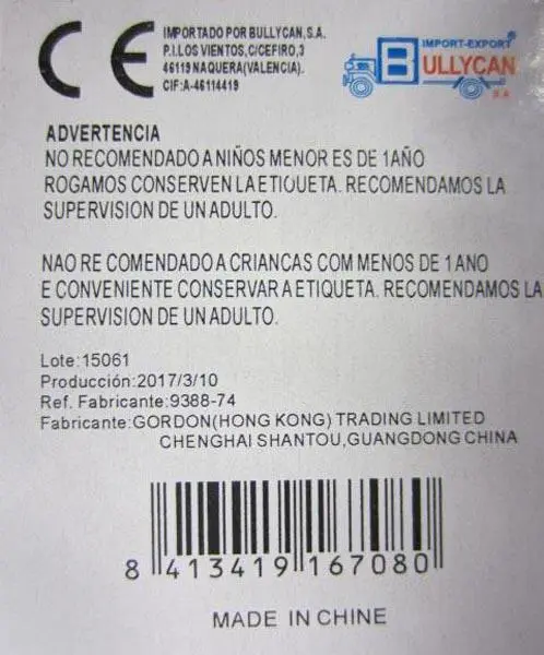 Foto do aviso oficial: Zhibaole Toys Music Zone Xilofone de brinquedo — risco: Engasgamento (A12/1077/17)