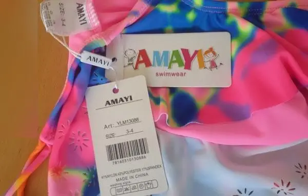 Photo de l’avis officiel: Amayi Bikini des filles — risque: Blessures (A12/1085/17)