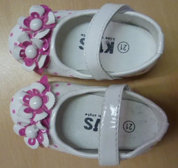 Photo de l’avis officiel: KWS - Kids with Style Chaussures pour enfants — risque: Étouffement