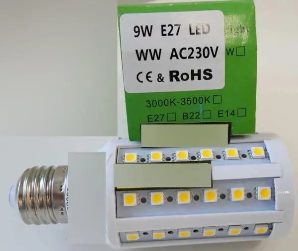 Foto do aviso oficial: Qualedy LED Corn Light 360° Luz LED — risco: Choque elétrico