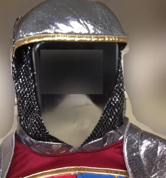 Photo de l’avis officiel: Mighty Knight Costume de fantaisie — risque: Brûlures & Blessures