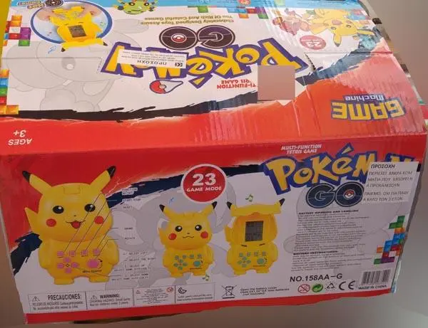 Photo de l’avis officiel: Pokémon GO (may be counterfeit) Jeu électronique — risque: Risque chimique & Étouffement