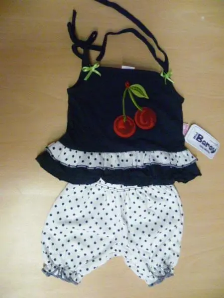 Foto uit de officiële melding: Baray Kinderkleding set — risico: Verwonding & Verwurging