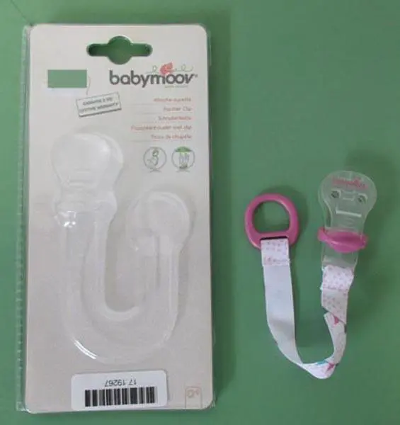 Photo de l’avis officiel: Babymoov Pacifier Clip Support de sucette — risque: Étouffement