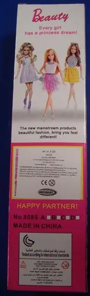Foto do aviso oficial: Impobart Beauty Boneca de plástico — risco: Químico