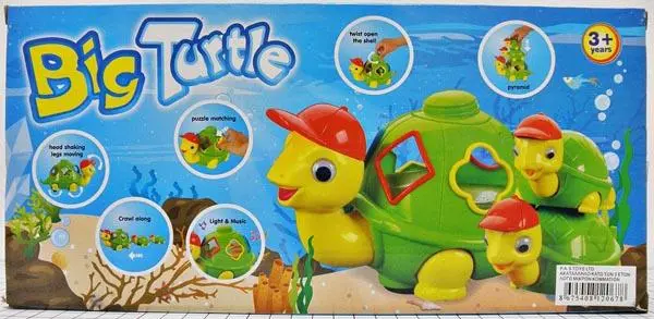 Photo de l’avis officiel: BEST OF BEST Big Turtle Jouet éducatif — risque: Étouffement