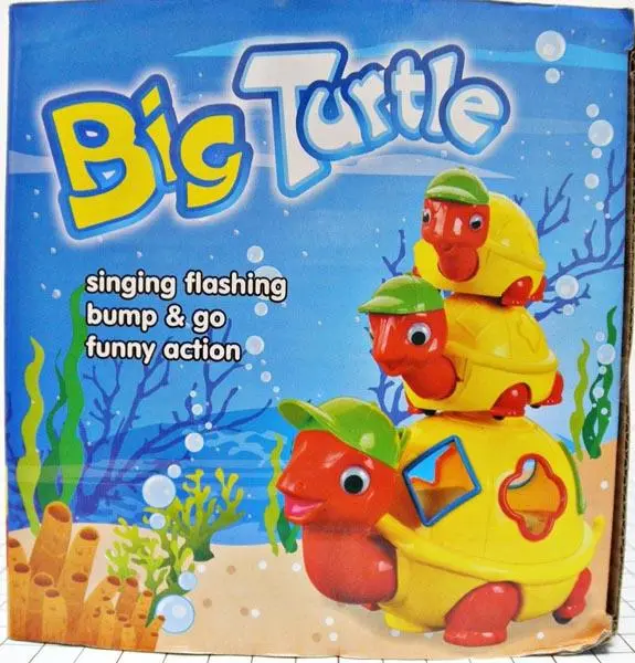 Photo de l’avis officiel: BEST OF BEST Big Turtle Jouet éducatif — risque: Étouffement