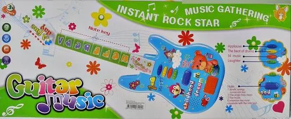 Photo de l’avis officiel: GUITAR MUSIC Jouet éducatif — risque: Étouffement