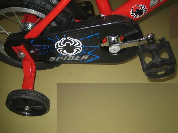 Foto uit de officiële melding: Wildhorse SPIDER Kinderfiets — risico: Verwonding